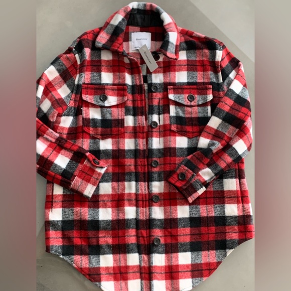 Women's Plaid Shacket - Picture 1 of 1